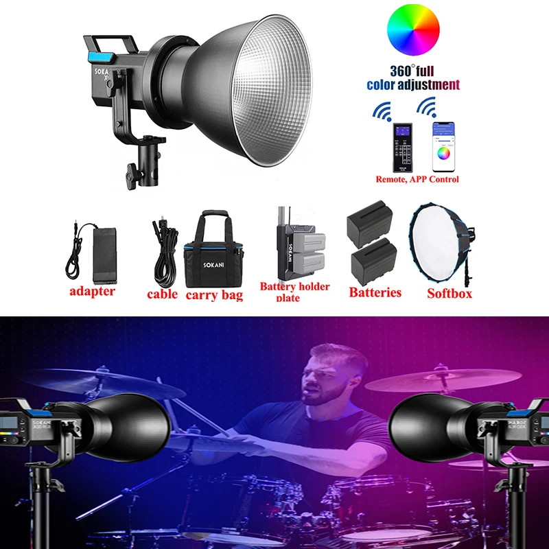 RGB Full Color LED Video Light Photography Lighting Led Panel Lights