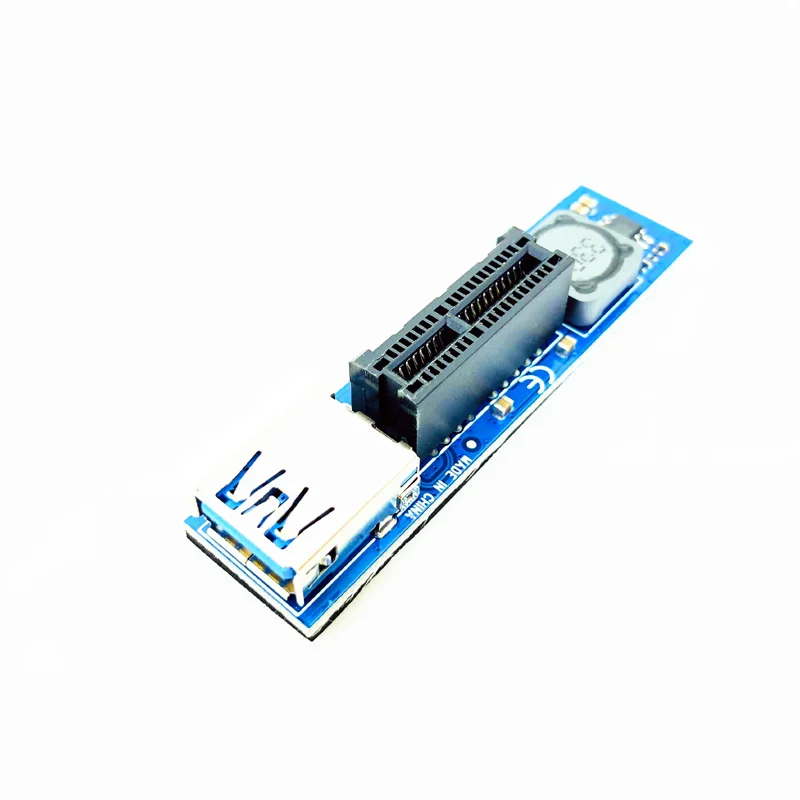 PCIE Riser M-Key NVME M.2 to PCI Express X1 Connector Riser Convert Card Extender Adapter 30CM USB Extension Cable PCIE Extender