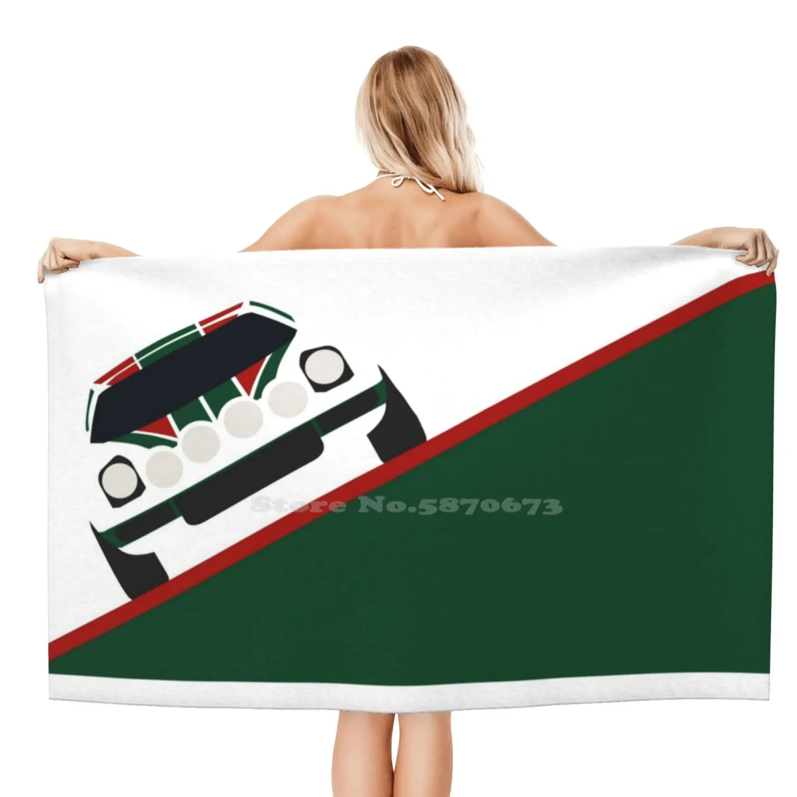 

Lancia Stratos Beach Towels Quick-Drying Sports Towels Lancia Stratos Rally Car Rally Car Wrc