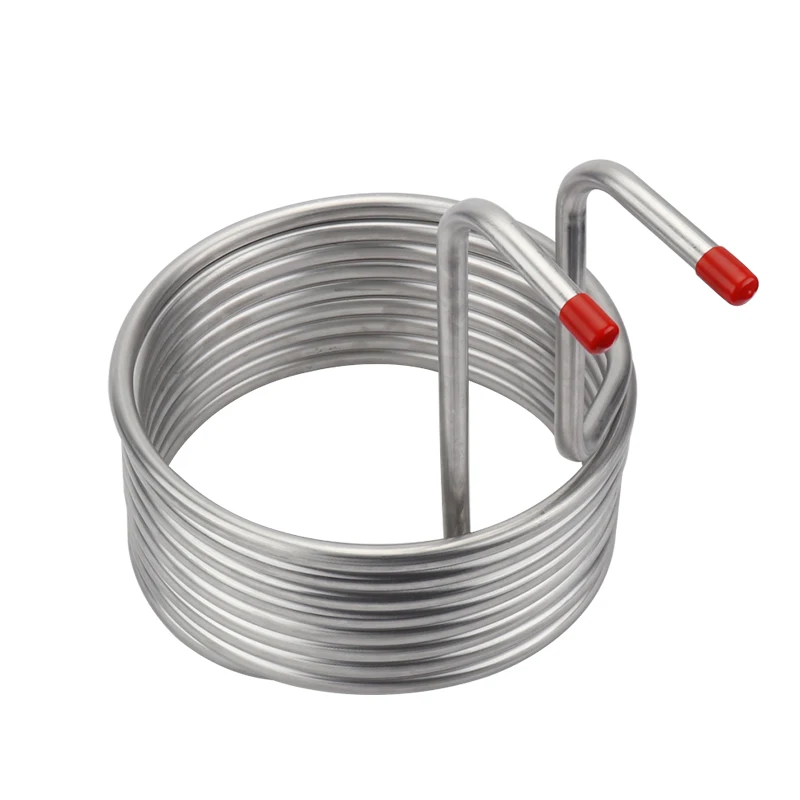 Home Brewing Immersion Chiller, 12.7mm Stainless Steel Cooling Coil Tube Heat Exchanger, Food Grade Wort Chiller Rapid Beer Cool