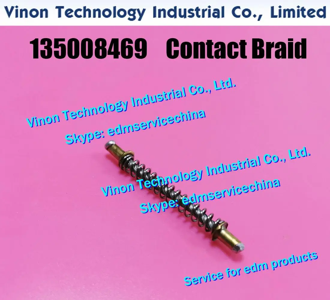 135008469 edm Braid for rethreading module for CUT20,CUT30,Robofil 230F,240,440. Charmilles 135.008.469 Contact Braid WE-module