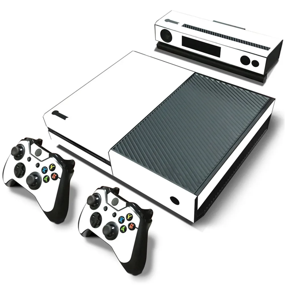 New hot selling products vinyl for XBOX One skin sticker Game Console Controller white color black color sticker