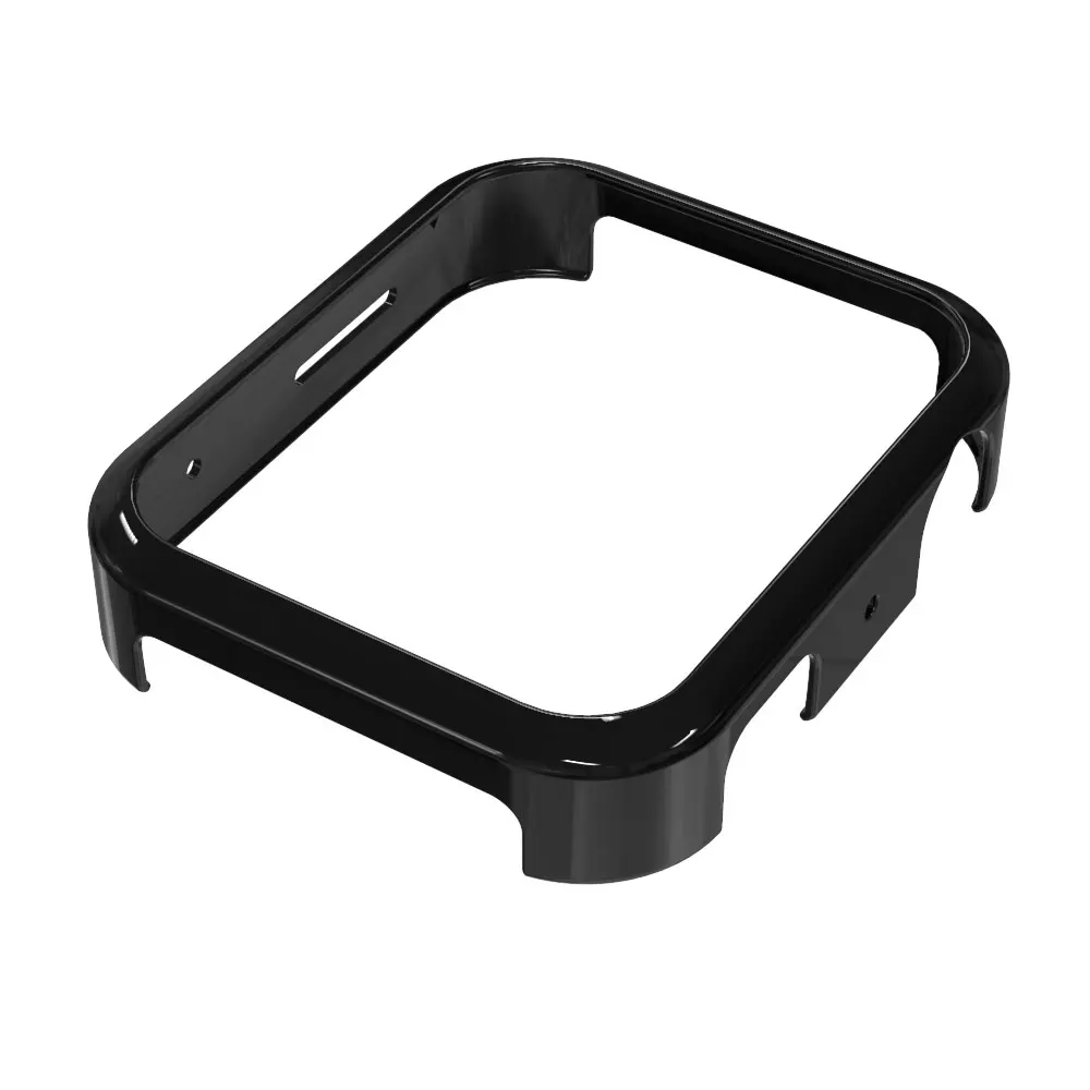 Voor Xiaomi Mi horlogeband en beschermhoes Siliconen slimme polsbandjes Vervangingsarmband Beschermende bumper voor Mi Watch