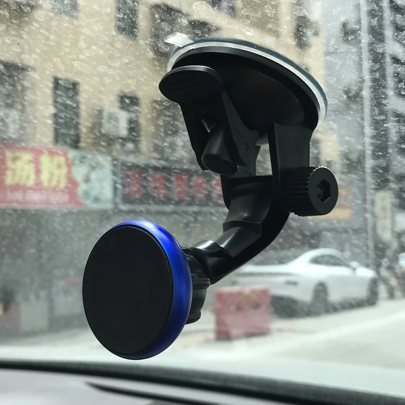 360 Rotatable Phone Holder in Car Magnetic Mobile Phone Stand Holder Mount Windshield Support Magnet Car Phone Holder