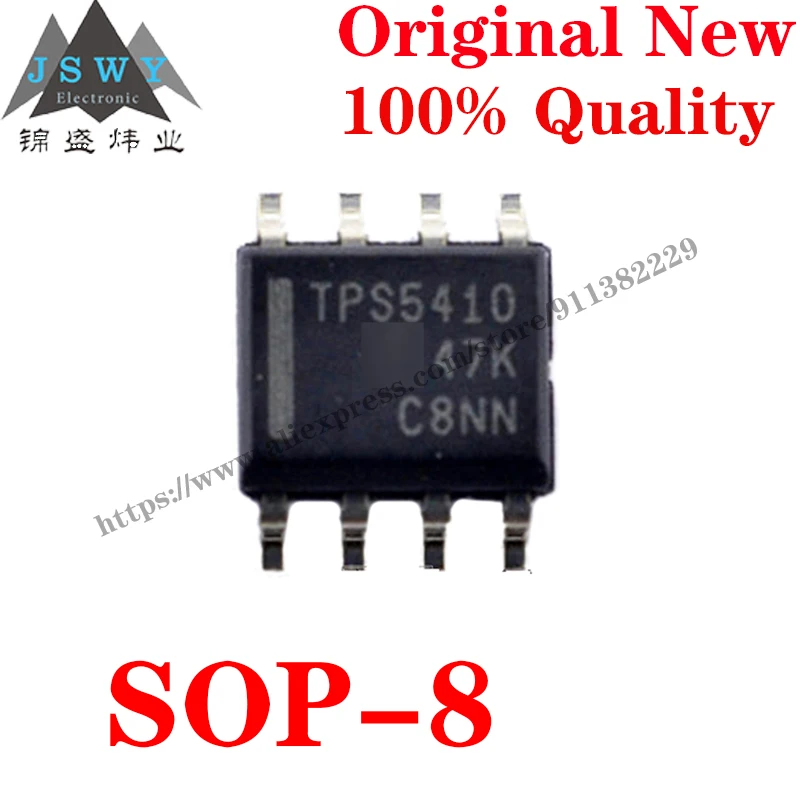 

10~100PCS TPS5410DR SOP-8 TPS5410 Semiconductor Power Management IC Switching Regulator IC Chip for module arduino Free Shipping