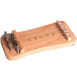 6 String Solid Wood Traditional Zither Chinese Guzheng Finger Hand Exerciser