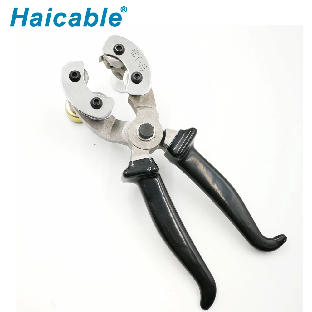 Easy Operation cable stripping tool KBX-45 Stripping the end of cable insulation below diameter 45mm