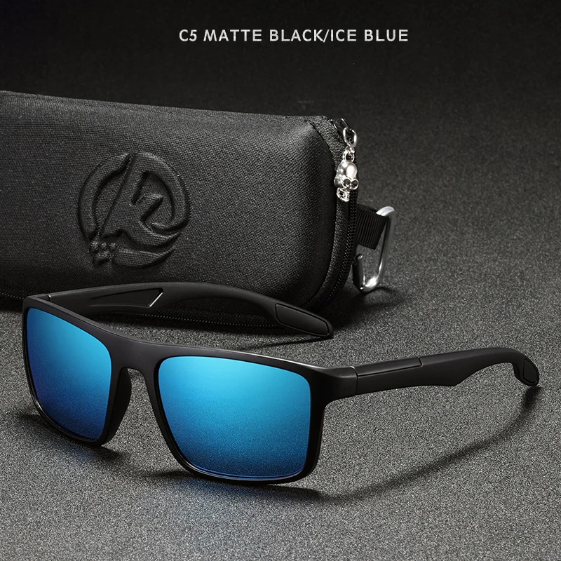 KDEAM Rechteckige Ultraleichte TR90 Sonnenbrille Herren Polarisiert Großhandel 7