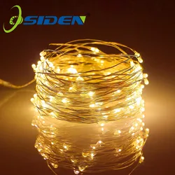 Đèn Led Tiên Đèn Dây Đồng Dây 1/2/5/10M Ngày Lễ Ngoài Trời Đèn Garland Cho Giáng Sinh cây Cho Tiệc Cưới