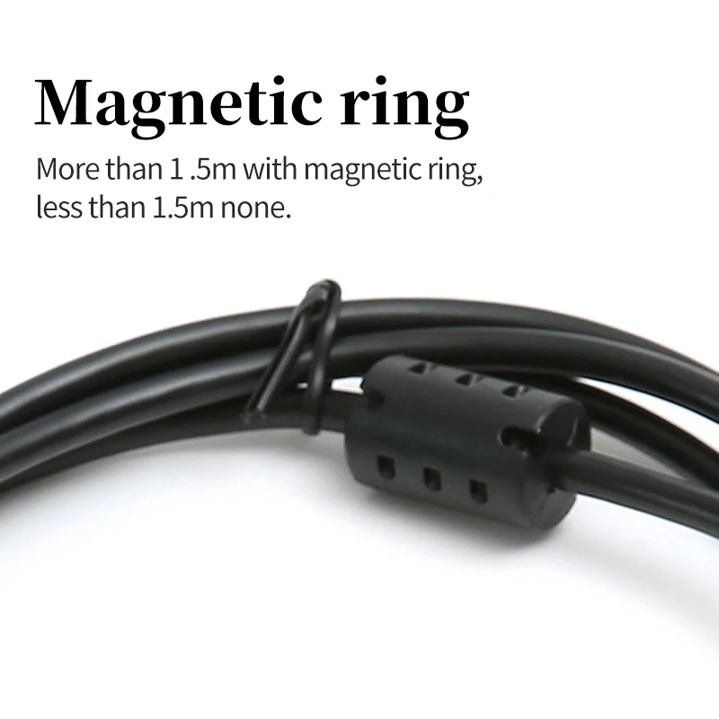 USB 2.0 Printer Cable Line 1.5m 3m 5mType B Male to A Male Data Extension  High Speed  Transmission Office Printer Data Wire