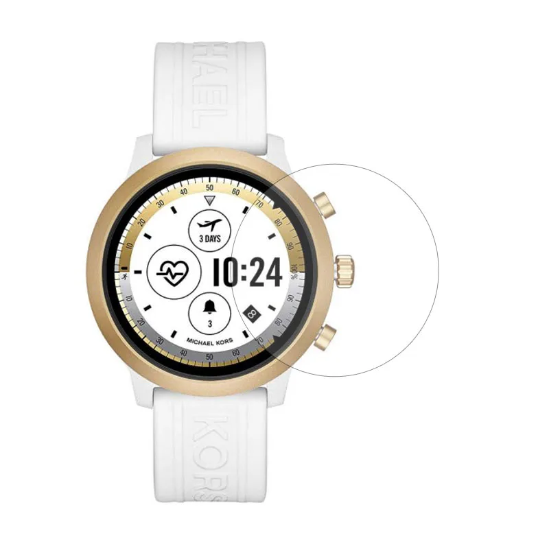 Película protectora de vidrio templado para Michael Kors Access MKGO, Protector de pantalla para Smartwatch, cubierta protectora para reloj