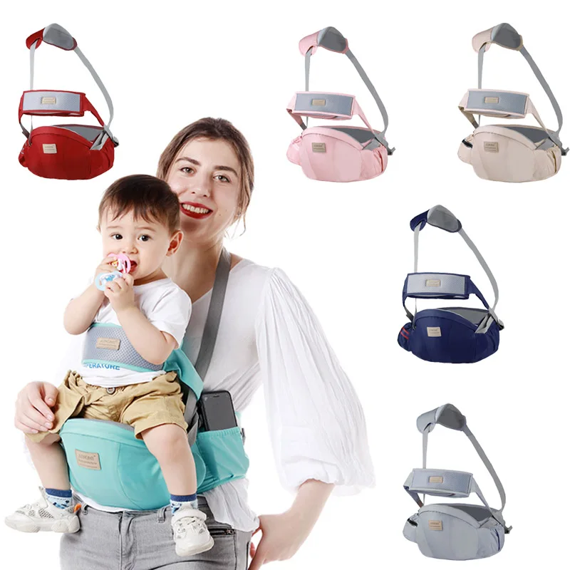 

Baby Waist Stool Non-slip Infant Hip Seat Baby Adjustable Sling Hold Protection Belt Waist Stool Hipseat Belt Ventilation Strap