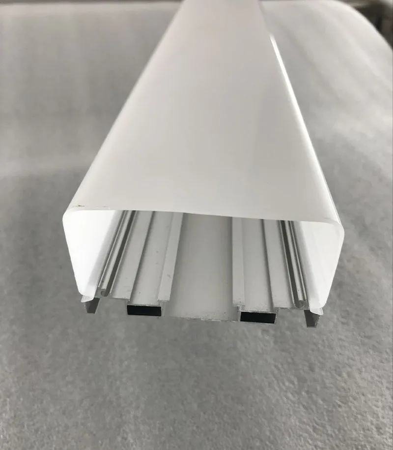 40M 100cm U Shape LED Aluminum Channel System With Diffuse Cover End Caps Aluminum Profile for LED Bar stripe Lights