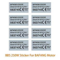 BBS-Eike Conversion Kit, Mid Drive Motor 36V, 250W Sticker, Hub Wheel, Dirt Bike, E-Bike, 350W, 500W, 750W, 1000W Motor