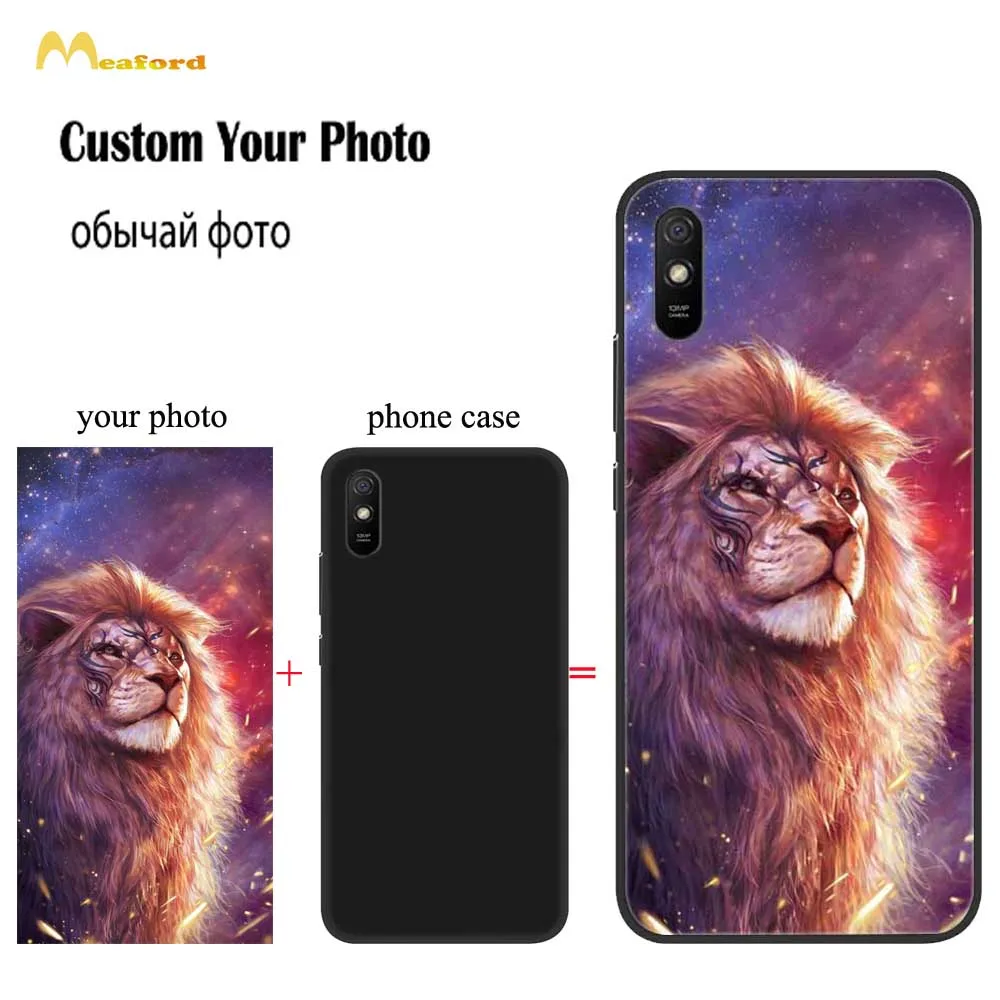 Custodie fotografiche personalizzate per Xiaomi Redmi 9A 9AT Redmi 9C NFC 9i 9T 9 8A 8 7A 7 A1 Plus Cover per telefono fai da te immagine immagine