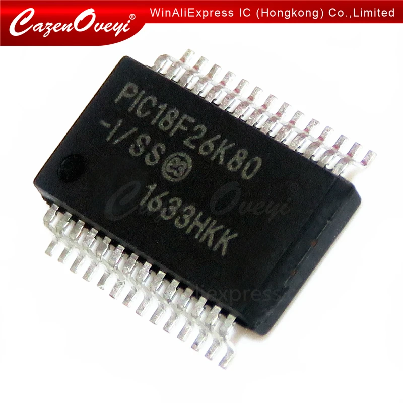 

10pcs/lot PIC18F26K80-I SS PIC18F26K80 SSOP28 In Stock