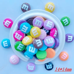 20New Kawaii Cartoon Simulation Candy Series Resin Flat DIY Crafts Scrapbook Hair Bow Center Accessories Embellishment A71-2