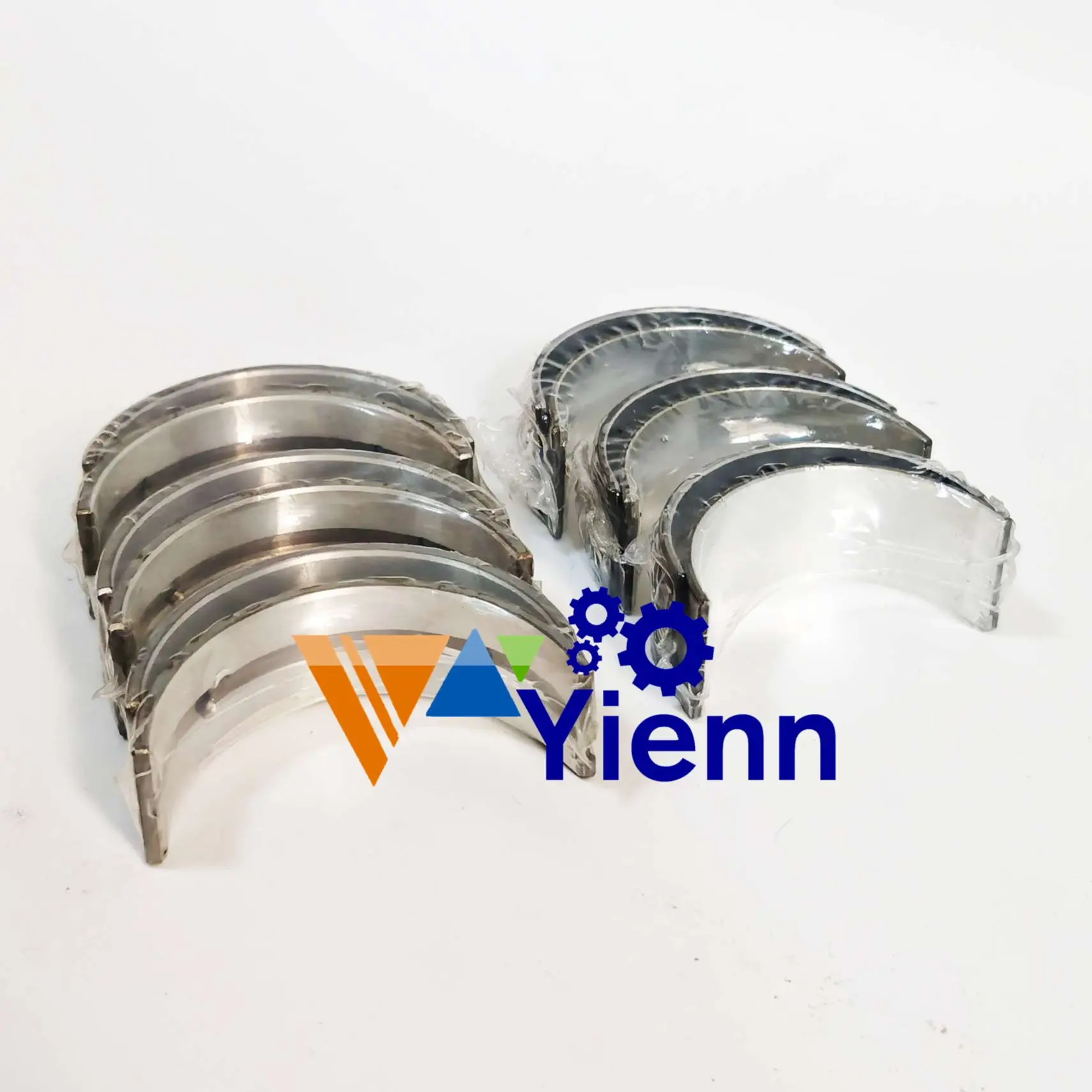 3D70E Crankshaft And Connect Rod Bearing Set For Komatsu Loader Excavator Tractor Engine Spare Parts