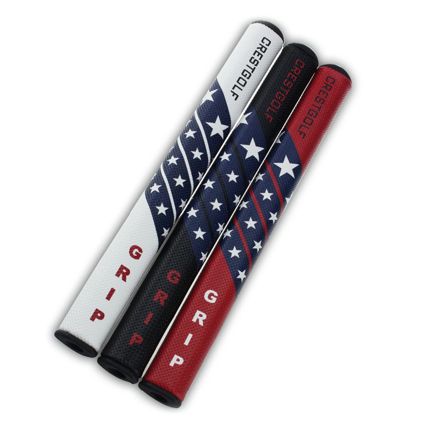 CRESTGOLF-Golf Putter PU Grip, coordonnante, motif étoile, remplacement, nouveau, 2.0, 1 pièce