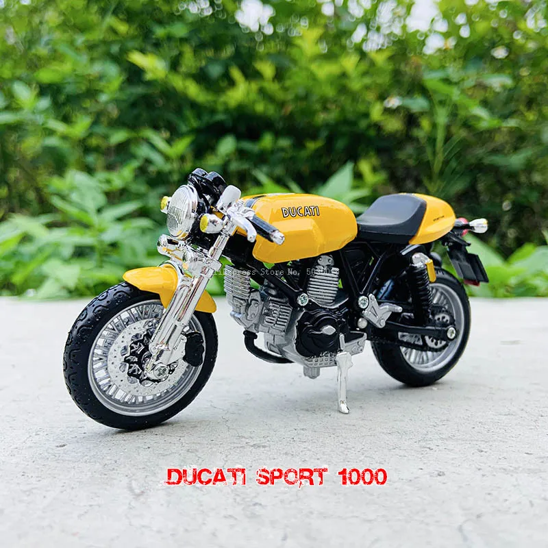 Maisto 1:18 16 styles Ducati Sport 1000 original authorized simulation alloy motorcycle model toy car gift collection