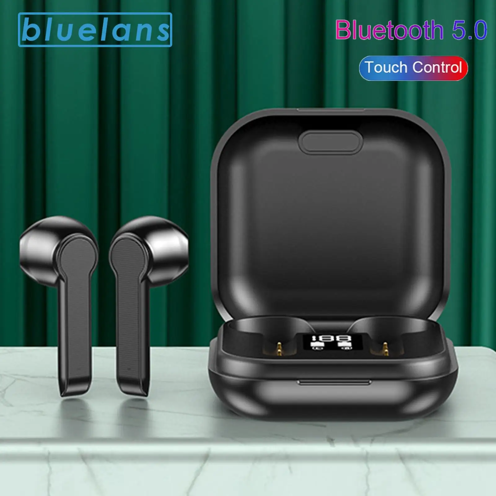 LB 30 Bluetooth 5 0 HiFi Call Touch TWS Wireless Earphone 9D Stereo Headset for IOS or Phone Low latency Gaming Earbuds