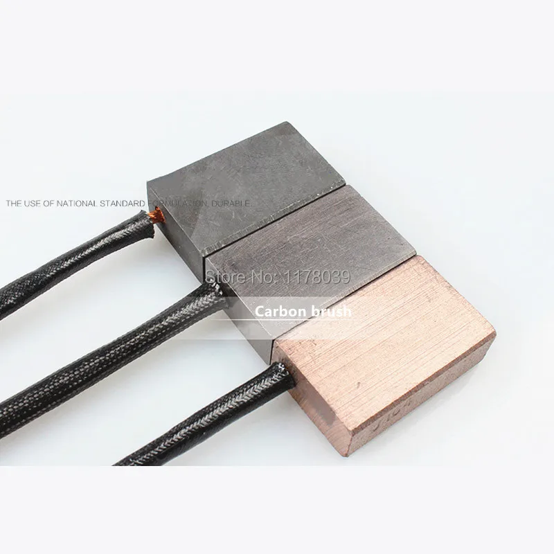 high quality Carbon brush single line 12X25X40mm,High/Semi/Low copper graphite carbon,3PCS Wear-resistant carbon brush,J19267