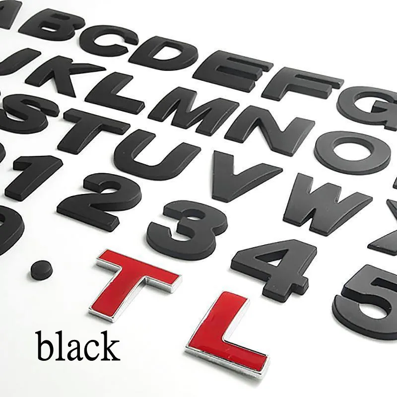 

3D металлический алфавит, серебряный значок, хромированные серебряные буквы, цифры, украшение для SsangYong Korando Kyron Rexton 2