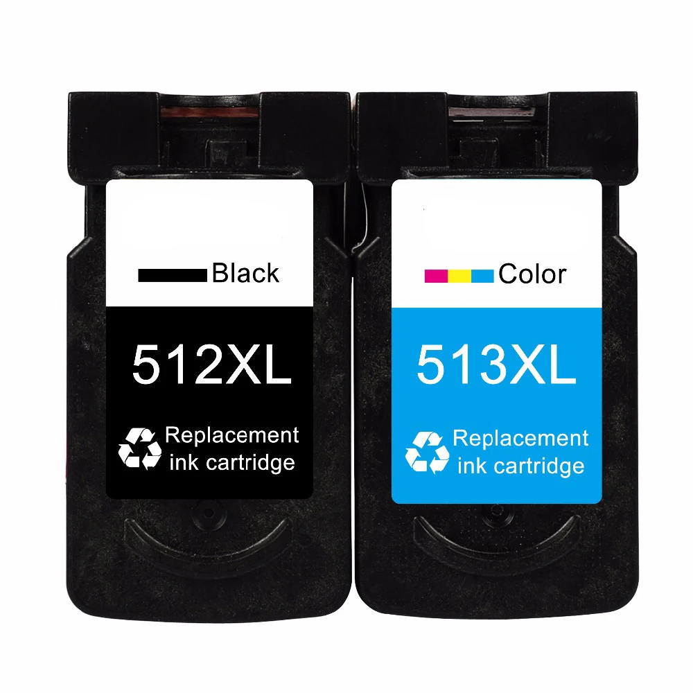 

2pk Compatible Canon PG-512 CL-513 ink Cartridges For Pixma MP230 MP235 MP240 MP250 MP260 MP270 MP272