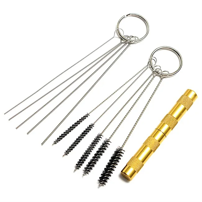 

Car Cleaner Set Carburetor Carbon Dirt Jet Remove Needles Brushes Tools Cleaning Tools for Automobile and Motorcycle Tubing