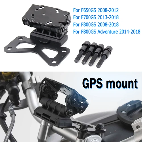 Imagen 1 del producto 2008-2018 nuevo para BMW F650GS F700GS F800GS soporte de navegación para teléfono móvil soporte de carga USB para motocicleta F 800 GS Adventure