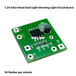 Solar nail pcba controller. 1.2V solar buried lamp control board photoinduced solar street sign lamp circuit board Circuit Boa