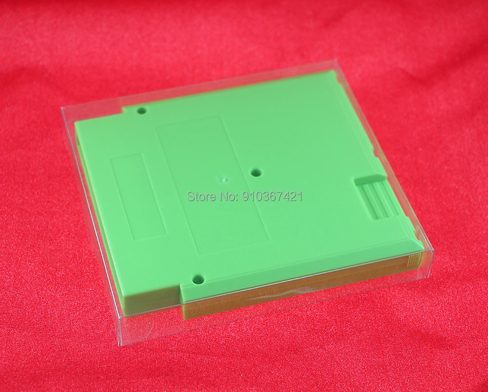 Custodia protettiva per carte da gioco in plastica trasparente trasparente di ricambio da 1 pz/lotto per scatole di carte PET da gioco con cartuccia NES