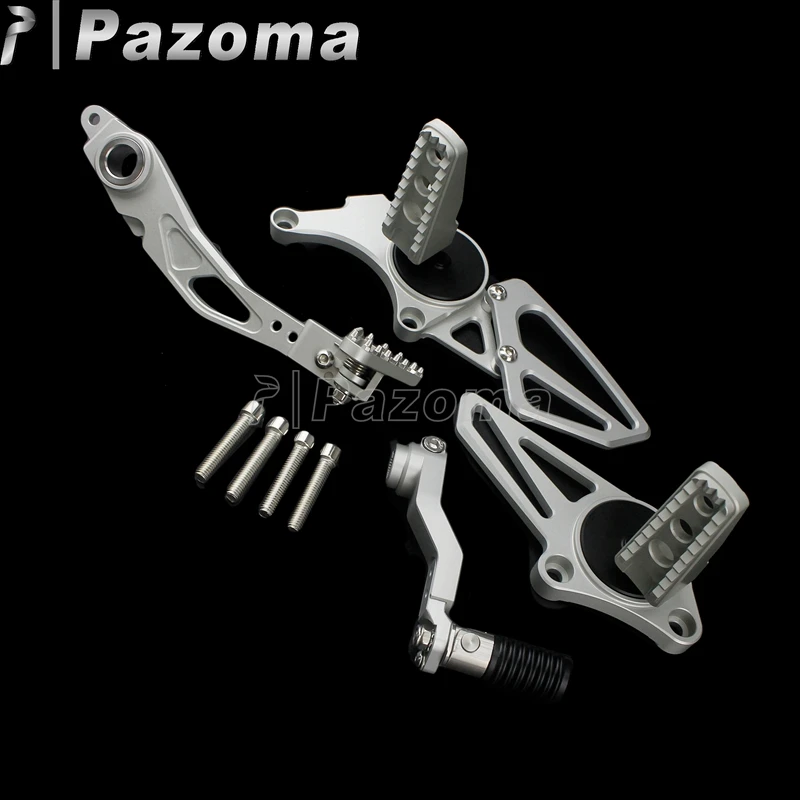 Black Motorcycle Adjustable Foot Brake Lever Gear Shift Lever Footrest For BMW R Ninet 2014 2015 2016 2017 Motorbike Foot Pegs