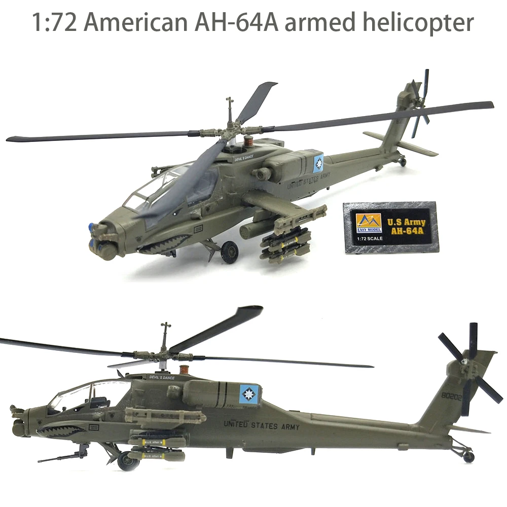 1:72 37029  American AH-64A armed helicopter  Static simulation model