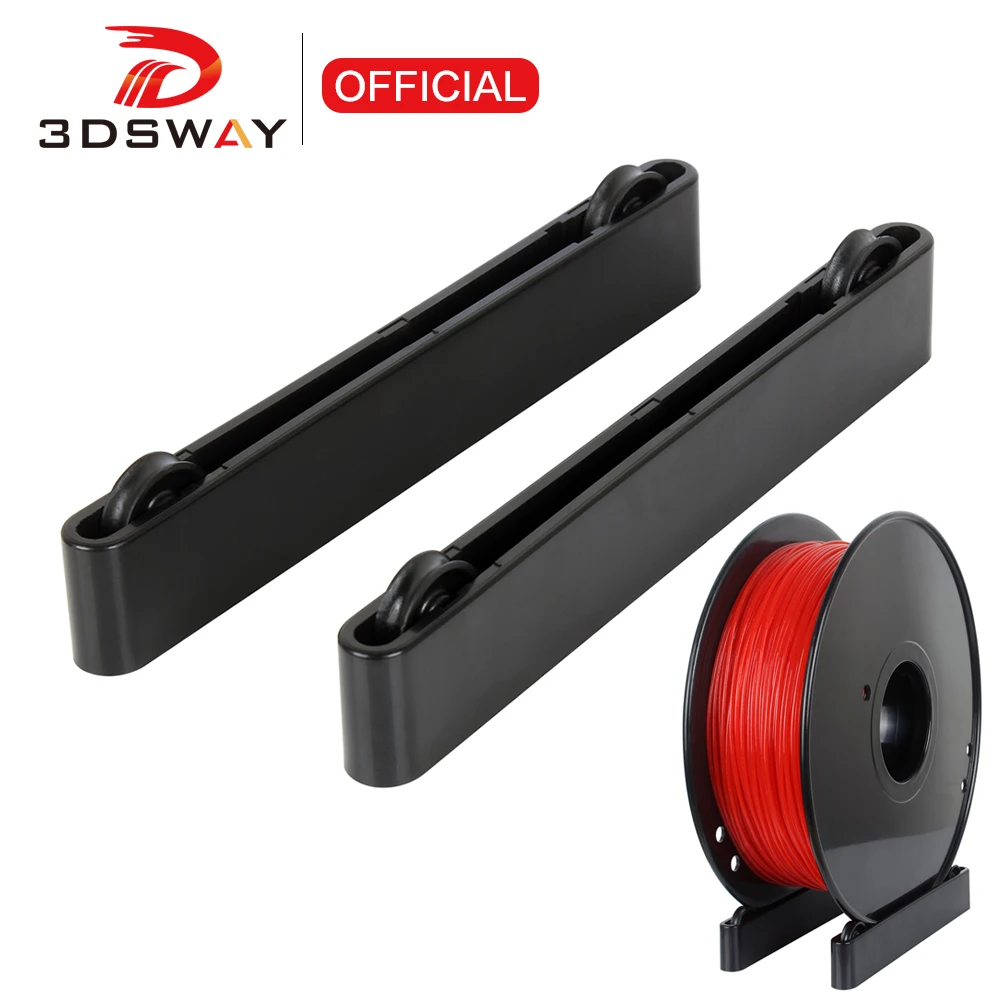 

3DSWAY 3D Printer Parts Filament Spool Holder Adjustable Rack 1kg PLA ABS Consumables Shelves Supplies Material Fixed Seat Tray