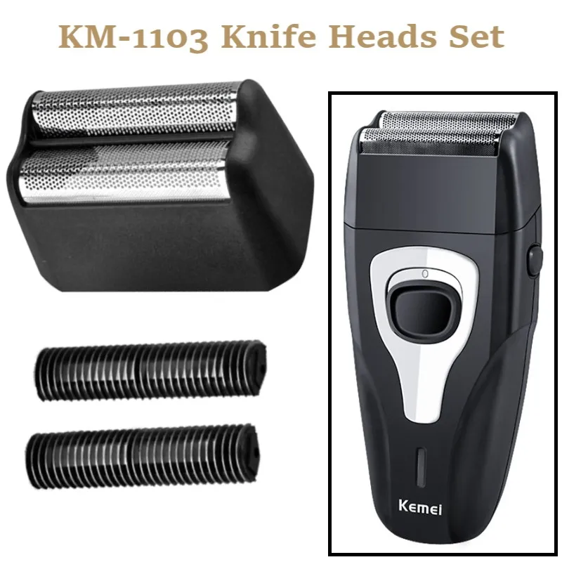 

Razor Replacement Blade Shaver Head For Mens Electric Shaver KM-1103 Razor Mesh Blade Net Original Beard Shaving Parts