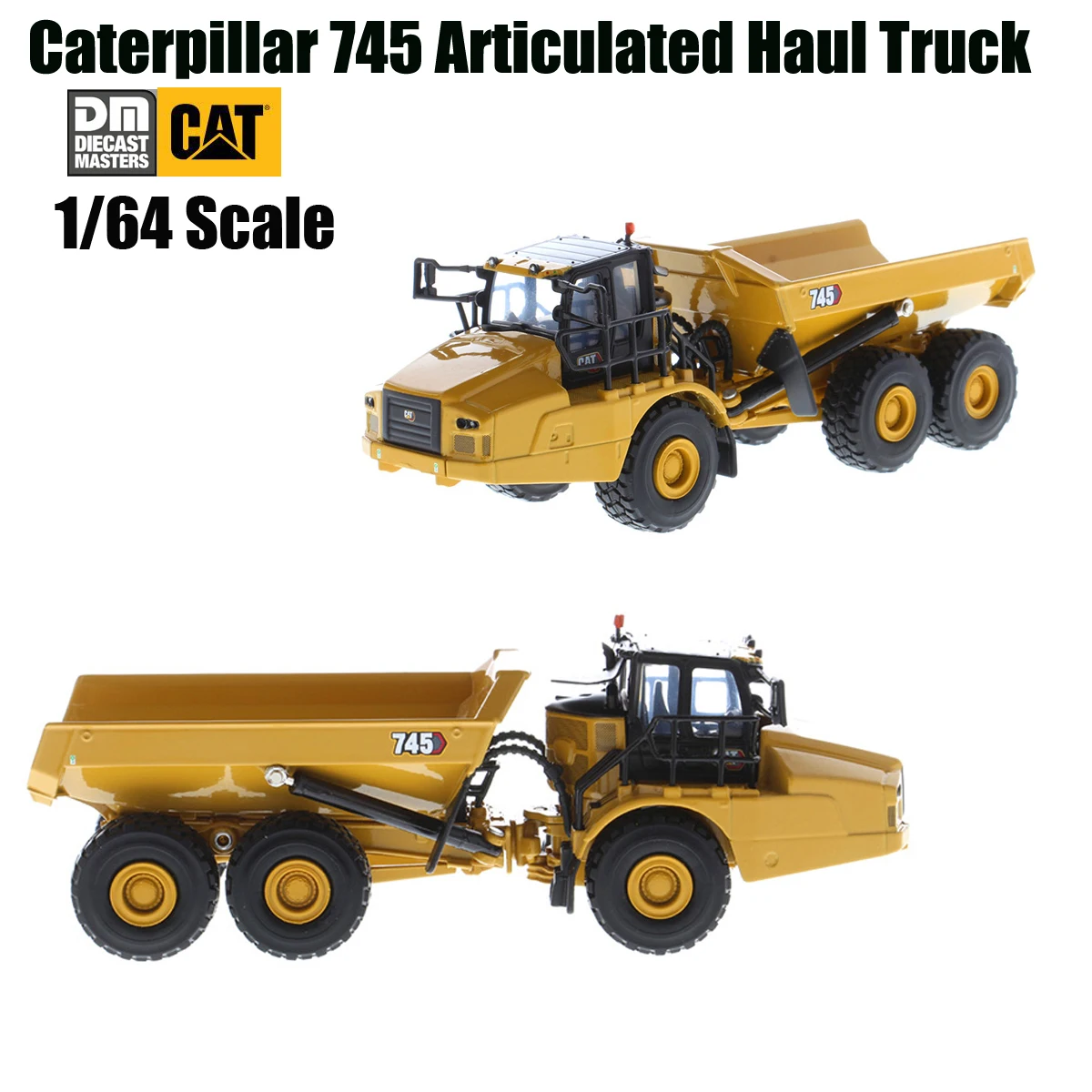 NEW DM 1/64 Scale CAT D11 Dozer with 2 Blades and Rear Rippers Matel By Diecast Masters Play&collect gift 85637