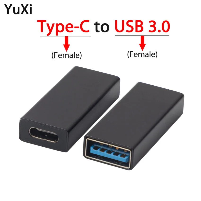 USB Type C female port to USB 3.0 female socket converter USB-C to USB3.0 Connector Data Sync Charging adapter