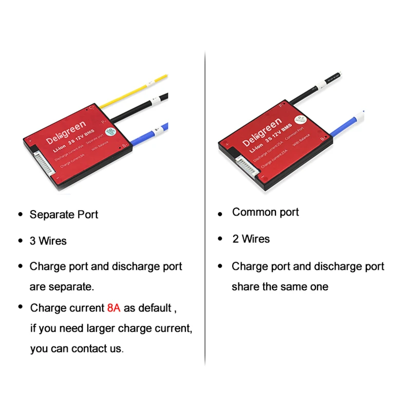 BMS 4S 12V 10A 20A 30A 40A 50A 60A for LiFePO4 battery pack Lithium rechargeable battery with balance waterproof