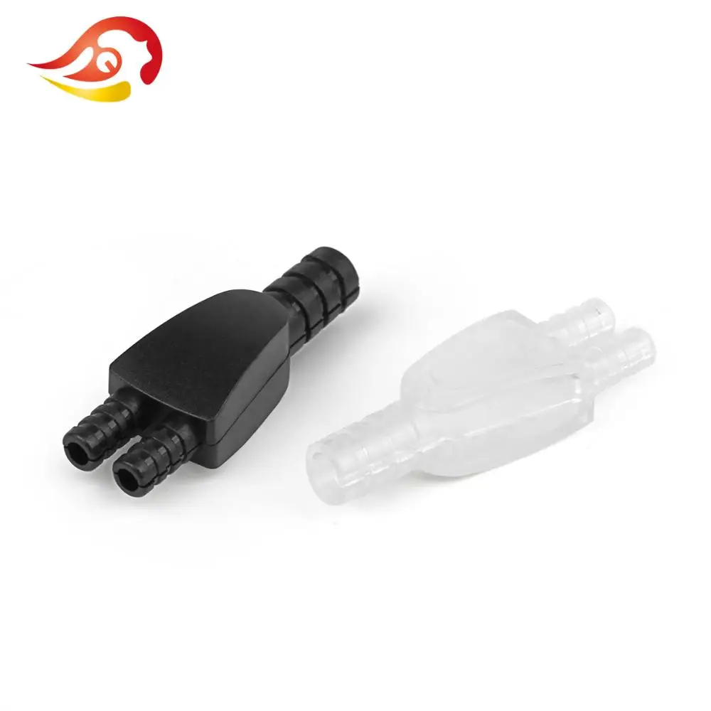 QYFANG 3.8mm to 2.2mm Strong ABS Plastic Earphone Y Splitter DIY Cable Cord Adapter Audio Jack Headphone Plug Accessories Parts