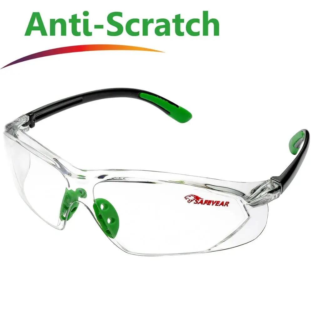 

SAFEYEAR Safety Glasses Z87+ Lab Work Protective Anti-Fog Seal Eye Protection Goggles Work Glasses Anti-Scratch