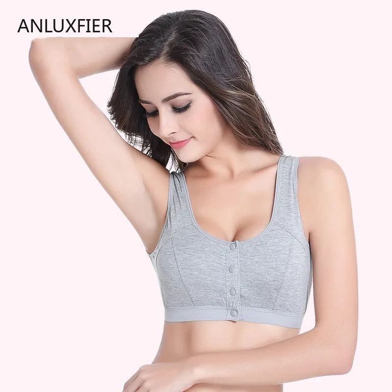 

H9677 Sport Bra No Steel Ring Comfortable Cotton Underwear After Breast Cancer Surgery Special Lingerie Surgical Resection Bras