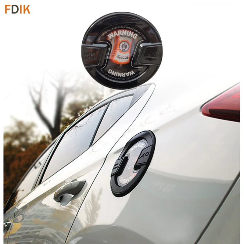 

Sport Racing F1 style Clear Transparent Fuel Tank Cap Gas Oil Cover for Hyundai Elantra Avante AD