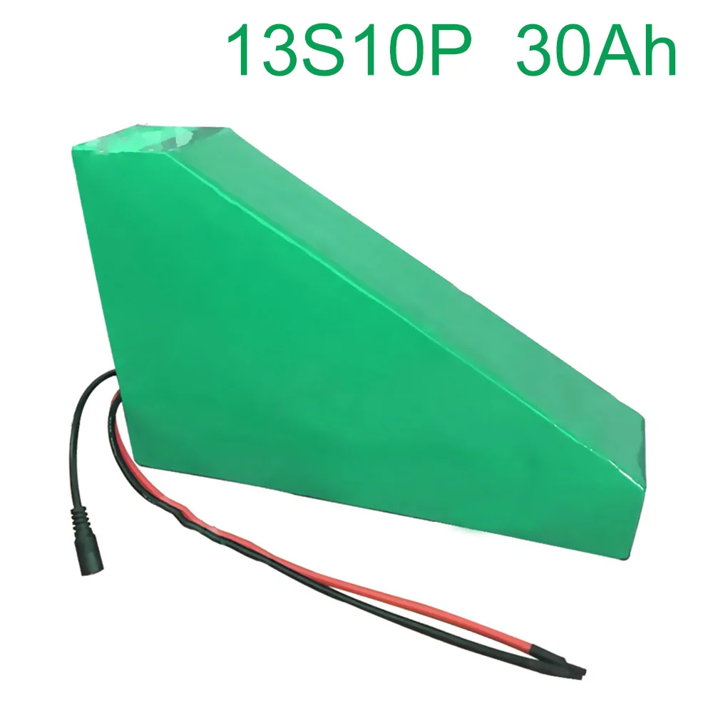 48V 30Ah 13S10P 18650 Li-ion Battery Pack E-Bike Ebike electric bicycle   330*310*200*70*70*45mm