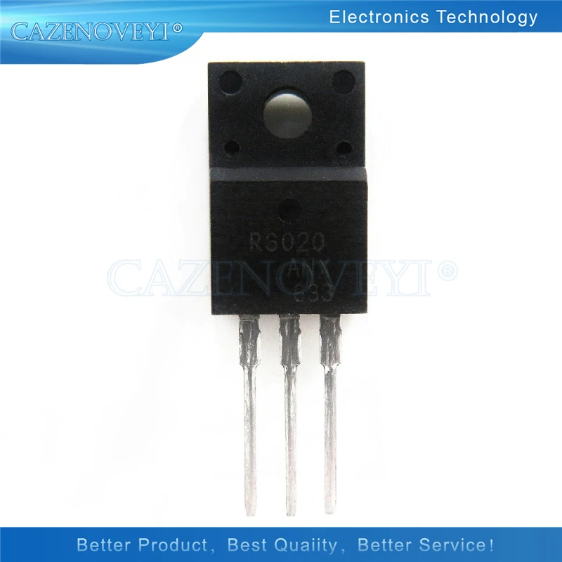 5 Stks/partij R6020ANX R6020ANX R6020A R6020 TO-220F In Voorraad