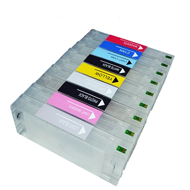 Wholesale Empty Refill Ink Cartridge With Chip 700ML For SureColor P6080 P8080 P7080 P908 Printer Integrated Cartridge Refilable