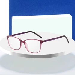 Full Rim Optical Eyeglasses Frame for Men and Women Prescription Eyewear UV400 Anti-Glare Anti-Reflective Coating Spectacles