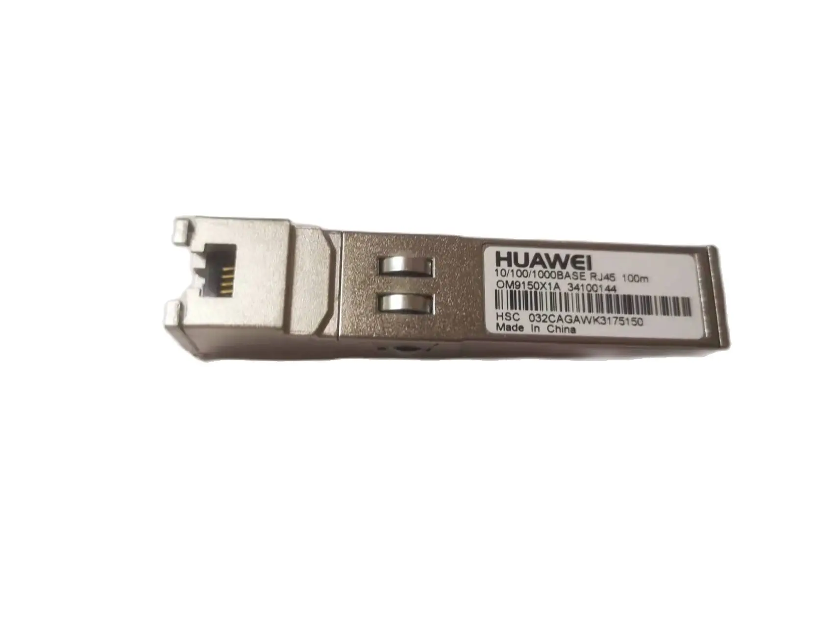 

HW SFP Module for Gigabit Ethernet Switches, 10, 100, 1000BASE, RJ45, Copper, RJ45, SFP Port, Suitable for 100 and gigabit