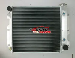 3 Row All Aluminum Radiator Racing for V8 Conversion 1987-1995 / 97-02 For Jeep Wrangler TJ YJ 95 94 93 92 91