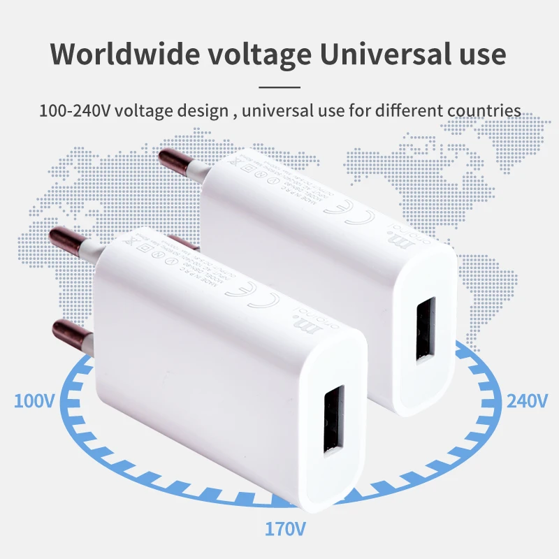 20pcs eu stecker 5v 1a usb wand handy ladegerät tragbarer lade block reise netzteile für iphone samsung xiaomi huawei – Detail 7